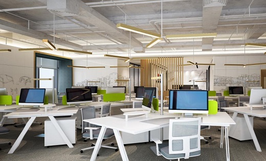 温特莱中心办公室照片